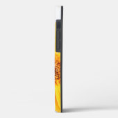 Mädchengelber Daisy Personalisierter Name Case-Mate iPhone Hülle (Rückseite / Links)