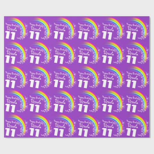 Mädchengemusterte Verpackung des Geschenkpapier (Flach)