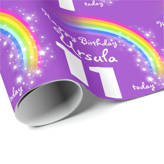 Mädchengemusterte Verpackung des Geschenkpapier (Rolleneckpunkt)