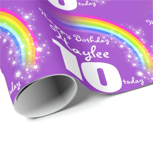 Mädchengemusterte Verpackung des Geschenkpapier (Rolleneckpunkt)