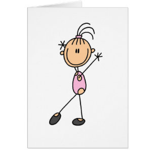 MädchenGymnast im Rosa