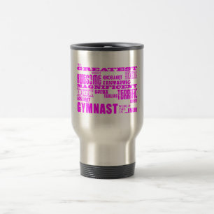 MädchenGymnasts: Rosa bestster Gymnast Reisebecher