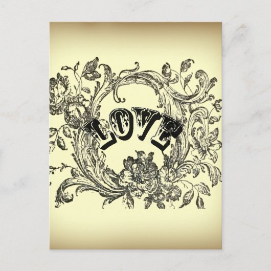 mädchenhaft geblüht, in Pastellfarben wirbelnd vik Postkarte (Vorderseite)