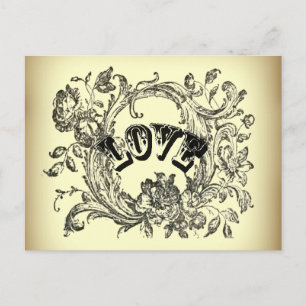 mädchenhaft geblüht, in Pastellfarben wirbelnd vik Postkarte