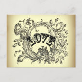 mädchenhaft geblüht, in Pastellfarben wirbelnd vik Postkarte (Vorderseite)