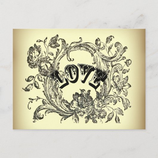 mädchenhaft geblüht, in Pastellfarben wirbelnd vik Postkarte (Vorderseite)