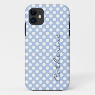 Mädchenhaft, klassische, pastellfarbene helllila P iPhone 11 Hülle