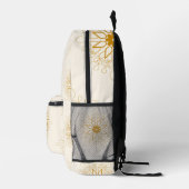 mädchenhaft niedlich floral feminin Trendy Boho Bedruckter Rucksack (Rechts)