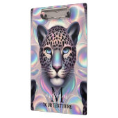 Mädchenhaft Opal Leoparden Druck Büro Schule Klemmbrett (Links)