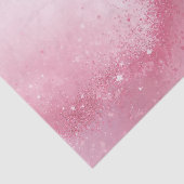 Mädchenhaft rosa feminine abstrakte Marmor-Funkels Seidenpapier (Ausschnitt)