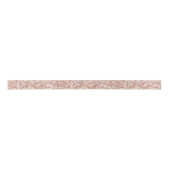 Mädchenhaft rosaroter Glitter Satinband (Vorderseite)
