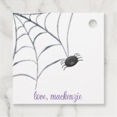 mädchenhafte halloween corn tag geschenkanhänger (Rückseite)