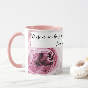 Mädchenhafte Jane Austen Emma Buch Zitat Rosa Rose Tasse
