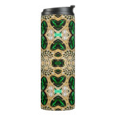 mädchenhafte Modekunst Deko Thermosbecher (Nach links gedreht)