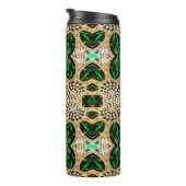 mädchenhafte Modekunst Deko Thermosbecher (Nach rechts gedreht)