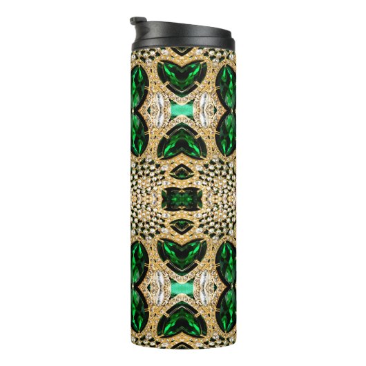 mädchenhafte Modekunst Deko Thermosbecher (Nach rechts gedreht)