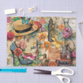 Mädchenhafte Träumereien Collage Tissue-Papier Seidenpapier (Handwerk)