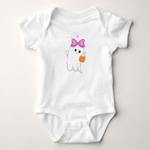 Mädchenhafter Geist Baby Strampler