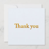 Mädchenhafter Hase Sonnenblumenfeld Dankeskarte (Rückseite)