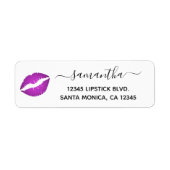 Mädchenhafter lila Ombre-Lippenstift (Vorne)
