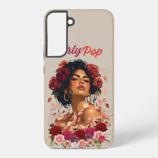 Mädchenhafter Pop-Rosen-Telefon-Schutz Samsung Galaxy Hülle