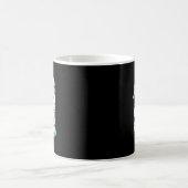 Mädchenhaftes Flirt Second Grade Zurück zur Schule Kaffeetasse (Mittel)