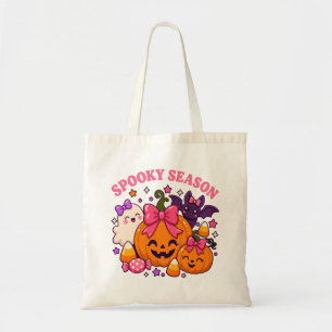 Mädchenhaftes Halloween Tragetasche
