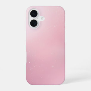 Mädchenhaftes Pink Feminines Sanftes Schimmer-Ombr iPhone 16 Hülle