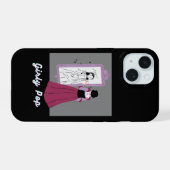 Mädchenhaftes Pop-Handyhülle iPhone 15 Hülle (Rückseite (Horizontal))