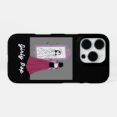 Mädchenhaftes Pop-Handyhülle iPhone Hülle (Rückseite (Horizontal))