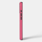 Mädchenhaftes Rosa mit Namen Case-Mate iPhone Hülle (Rückseite / Links)