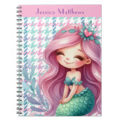 Mädchenhamtmuster Notizblock (Vorderseite)