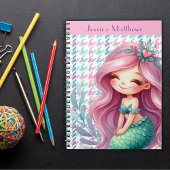 Mädchenhamtmuster Notizblock