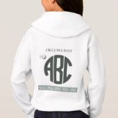 Mädchenjunge & Sweatshirts (Rückseite)