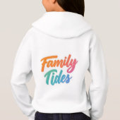 Mädchenjunge & Sweatshirts (Rückseite)