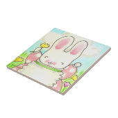 Mädchenkachel Fliese (Seite)