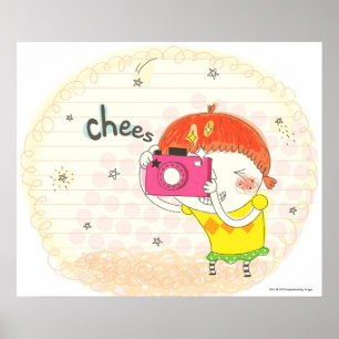 Mädchenkamera, Klicken Poster