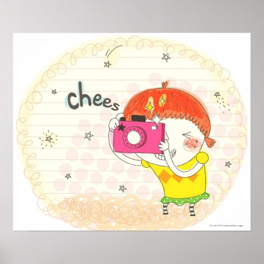 Mädchenkamera, Klicken Poster (Vorne)