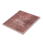 Mädchenkopfer-Diamantspitzname Fliese (Seite)