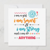 MÄDCHENLEISTUNG MÄDCHEN MÄDCHEN POWER SHIRT (Rückseite)