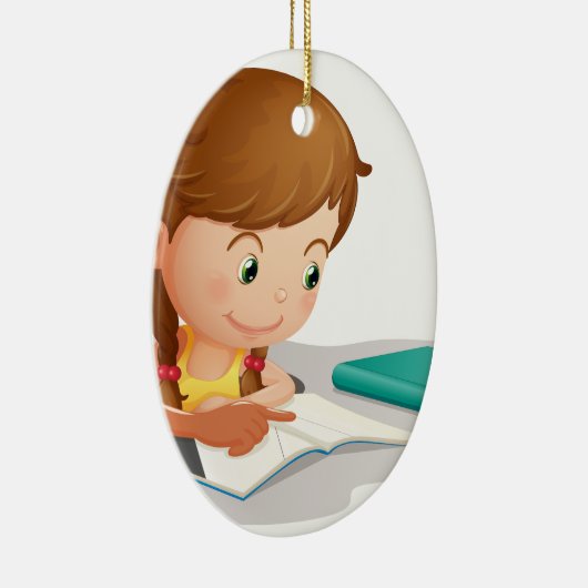 Mädchenlesebuch Keramikornament (Rechts)