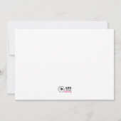 Mädchenlizenz zum 16. Geburtstag Einladung (Rückseite)