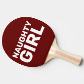 MÄDCHENMÄDCHEN TISCHTENNIS SCHLÄGER (Seitenansicht)