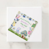 Mädchenmärchen und Blume jeden Alters Geschenkanhänger (Beispiel)