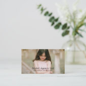 Mädchenmodell, Mode/Designer, Modell/Agentur Visitenkarte (Stehend Vorderseite)