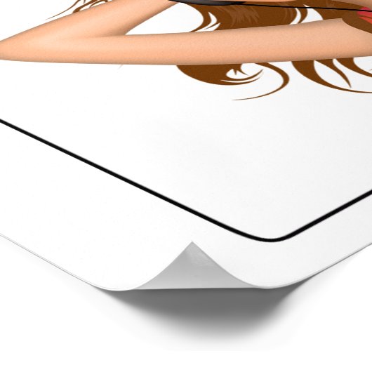 Mädchenmusik Poster (Ecke)