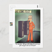 Mädchennacht Postkarte (Vorne/Hinten)