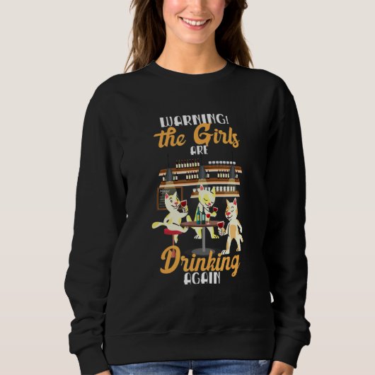 Mädchennacht Sweatshirt (Vorderseite)