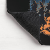 Mädchennachtszunge Coven Halloween Design Spooky F Mousepad (Ecke)