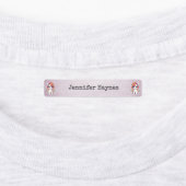 Mädchenname Fabric Bekleidungsetiketten Rainbow Un Etiketten (Befestigt)